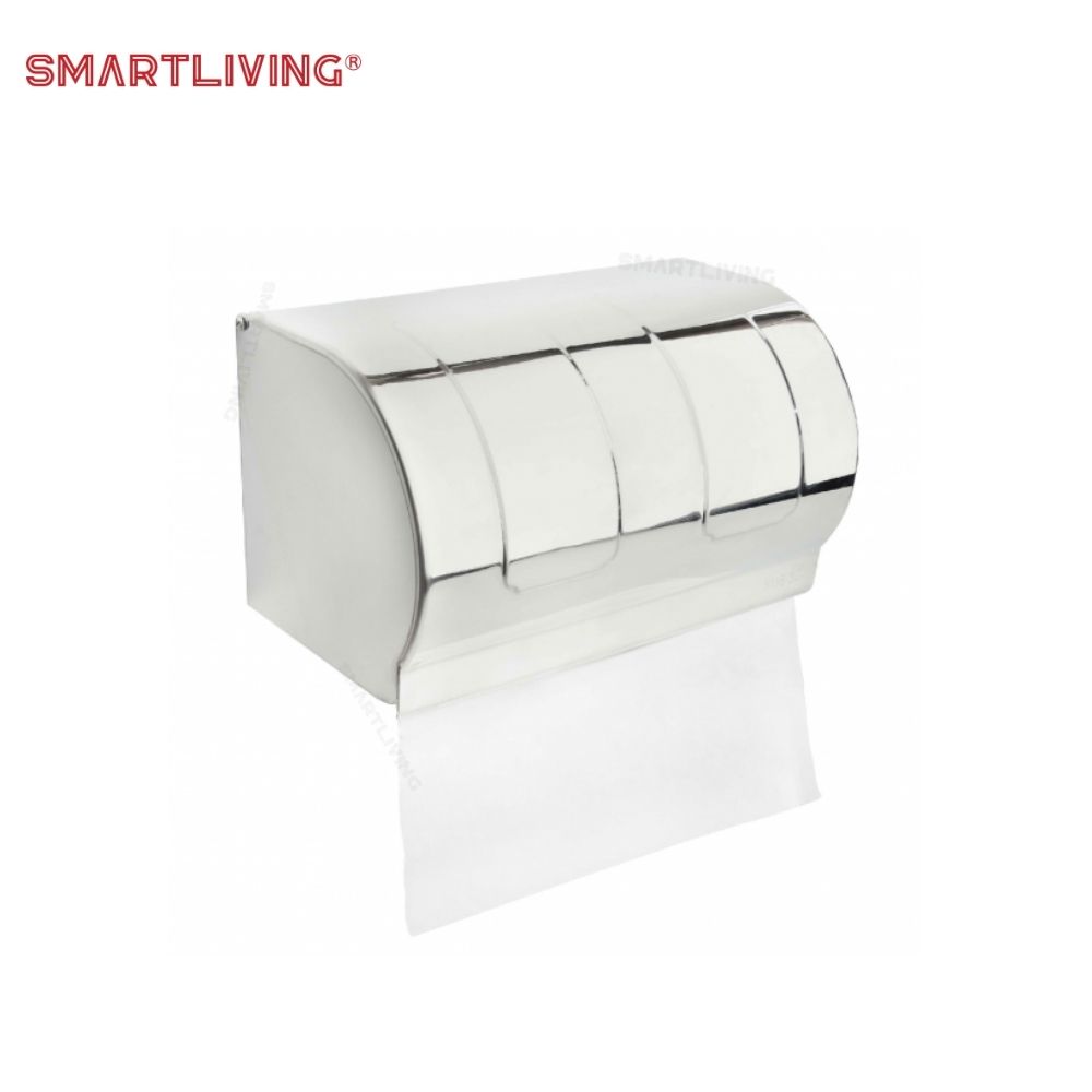 Hộp đựng giấy vệ sinh gắn tường inox HG304 được làm từ chất liệu inox cao cấp, sang trọng, chống gỉ sét dù sử dụng trong môi trường dài lâu dài