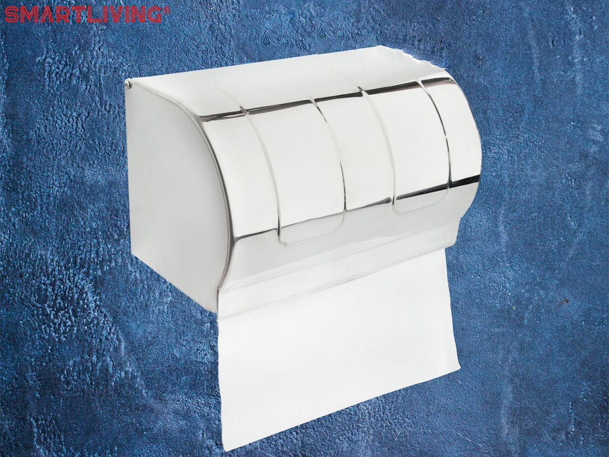 Hộp đựng giấy vệ sinh inox 304