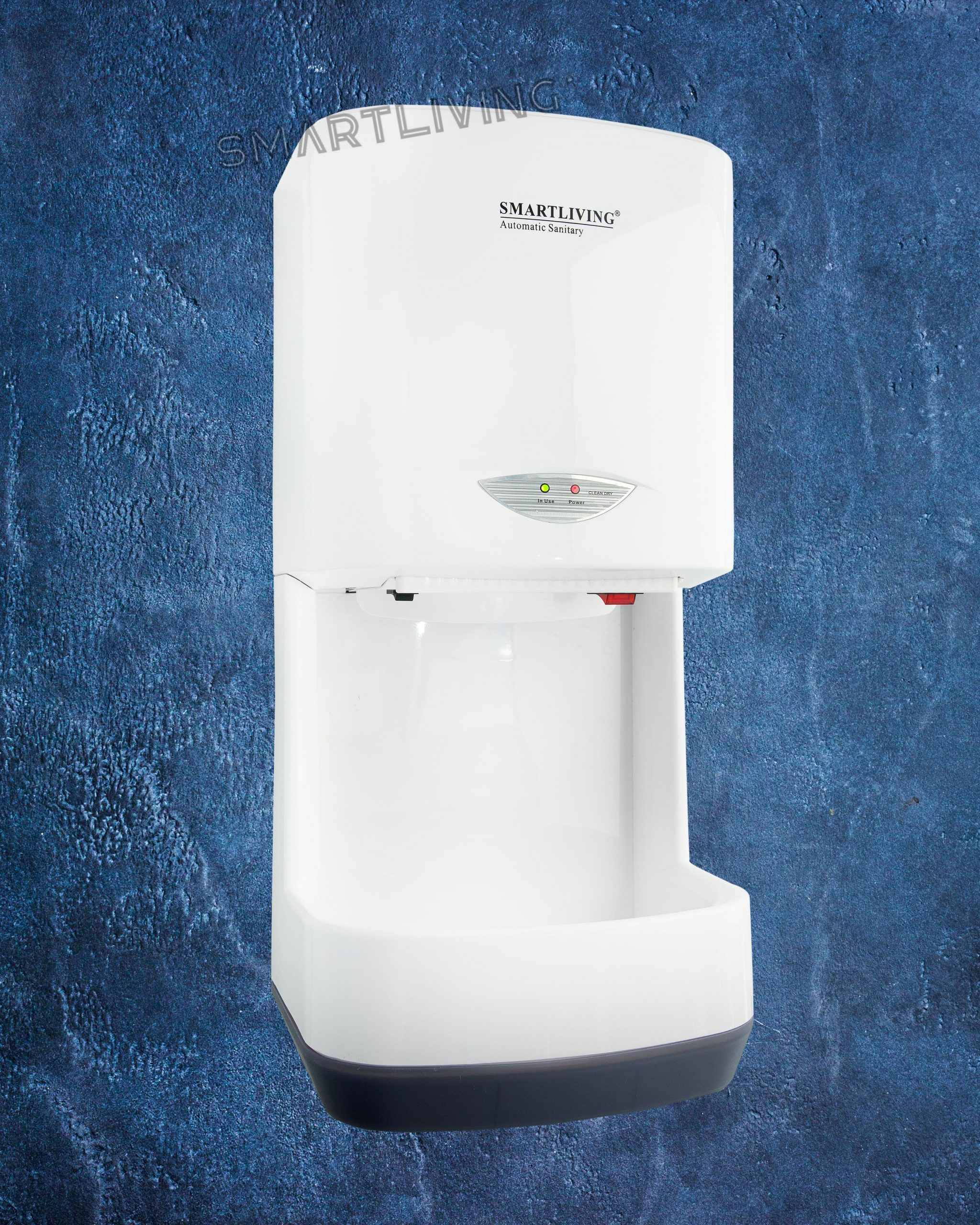 Máy sấy tay nhà vệ sinh giá rẻ Smartliving YM203 có thiết kế nhỏ gọn. Tuy nhiên lại mang đến hiệu suất cao, làm sấy tay khô chỉ trong vòng 1 phút
